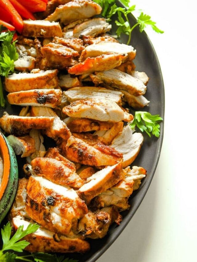 Chicken Shawarma Sheet Pan Dinner